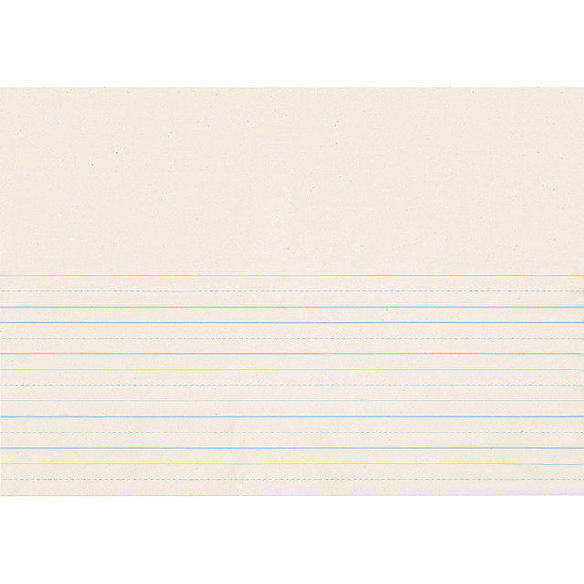 DIXON TICONDEROGA CO Pacon® Newsprint Handwriting Paper, Picture Story, 7/8" x 7/16" x 7/16" Ruled Long, 18" x 12", 500 Sheets