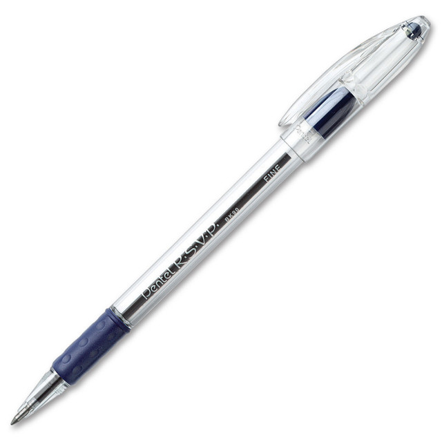 PENTEL OF AMERICA Pentel® R.S.V.P.® Ballpoint Pen, Fine Point, Blue