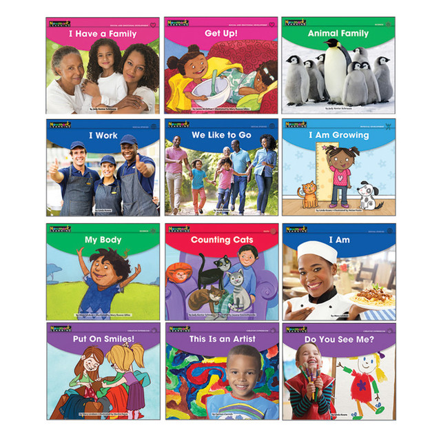 NEWMARK LEARNING Newmark Learning Early Rising Readers MySelf and My Family Theme Set