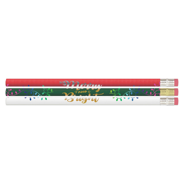 MUSGRAVE PENCIL CO INC Musgrave Pencil Company Merry & Bright Pencil, Pack of 12