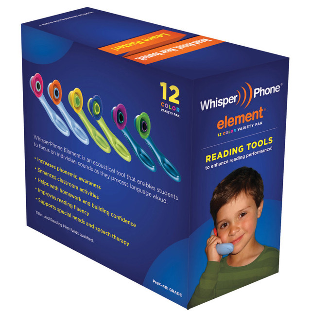 HAREBRAIN INC WhisperPhone® Acoustical Voice-Feedback Headset VarietyPak of 12