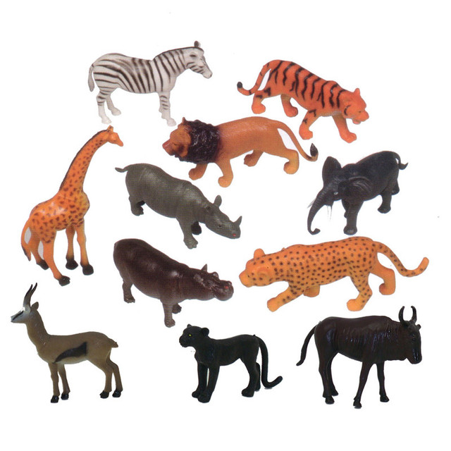 GET READY KIDS Get Ready Kids Wild Animals Playset