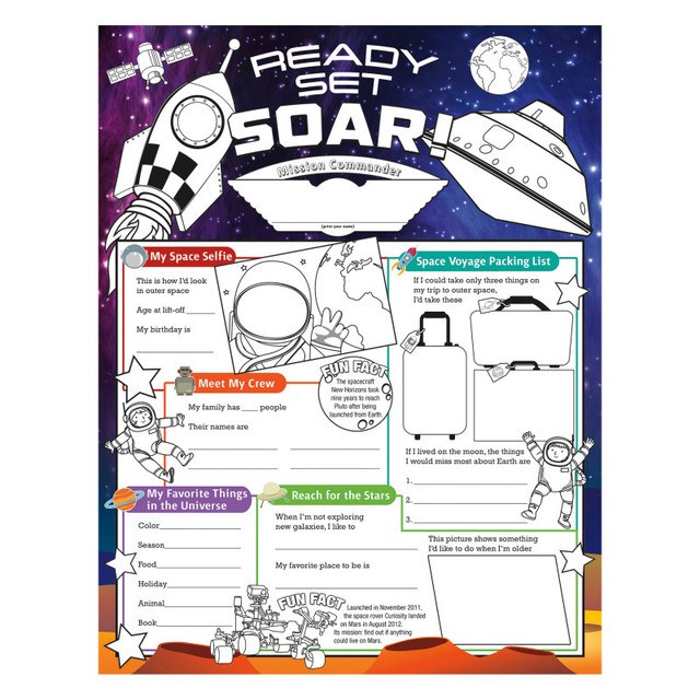 NORTH STAR TEACHER RESOURCE North Star Teacher Resources Fill Me In: Ready Set Soar, Pack of 32