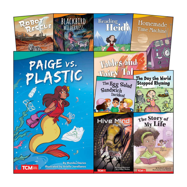 SHELL EDUCATION Teacher Created Materials Literary Text Grade 5 Set 2: 10-Book Set
