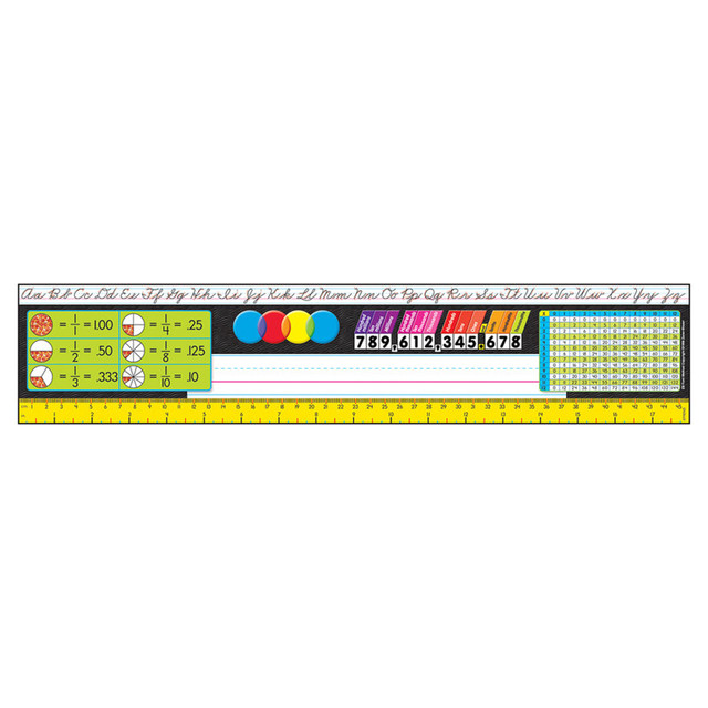 TREND ENTERPRISES INC. TREND Gr. 3-5 Zaner-Bloser Desk Toppers® Ref. Name Plates, 36 ct