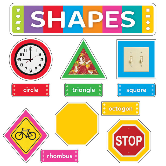 TREND ENTERPRISES INC. TREND Shapes All Around Us Learning Set