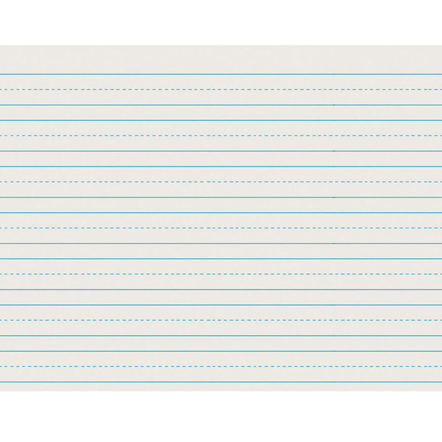 DIXON TICONDEROGA CO Pacon® Newsprint Handwriting Paper, Skip-A-Line, Grade 2, 3/4" x 3/8" x 3/8" Ruled Long, 11" x 8-1/2", 500 Sheets