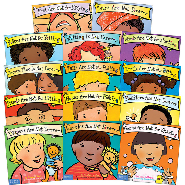 SHELL EDUCATION Free Spirit Publishing Best Behavior® 14-Book Set, English