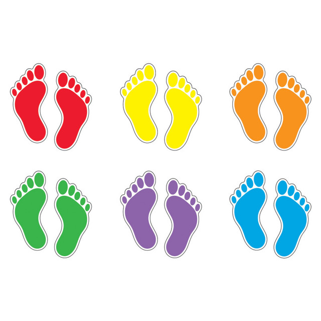 TREND ENTERPRISES INC. TREND Footprints Classic Accents® Variety Pack, 36 ct