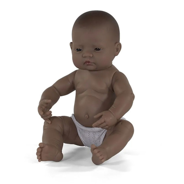 MINILAND EDUCATIONAL CORPORATION Miniland Anatomically Correct Newborn Doll, 15-3/4", Hispanic Girl