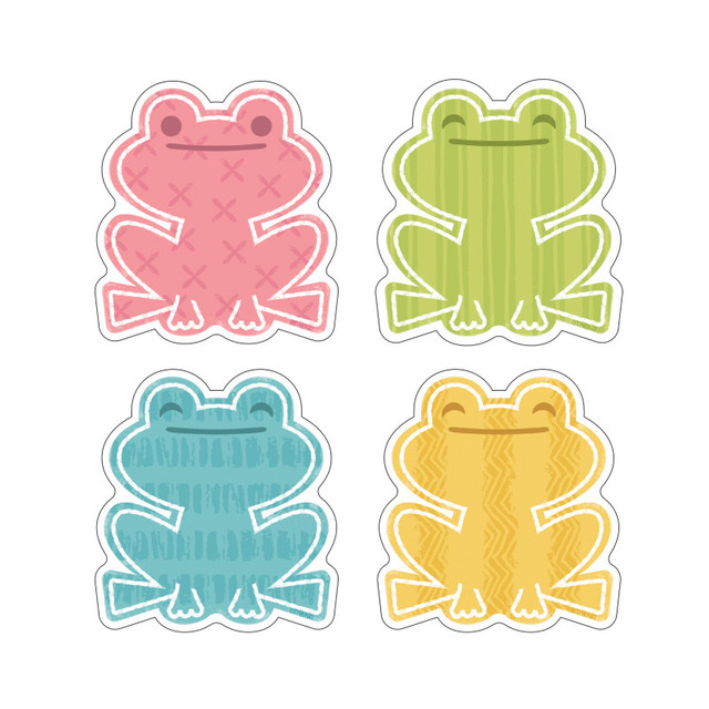 TREND ENTERPRISES INC. TREND Garden Frogs Mini Accents Variety Pack, 36 Count