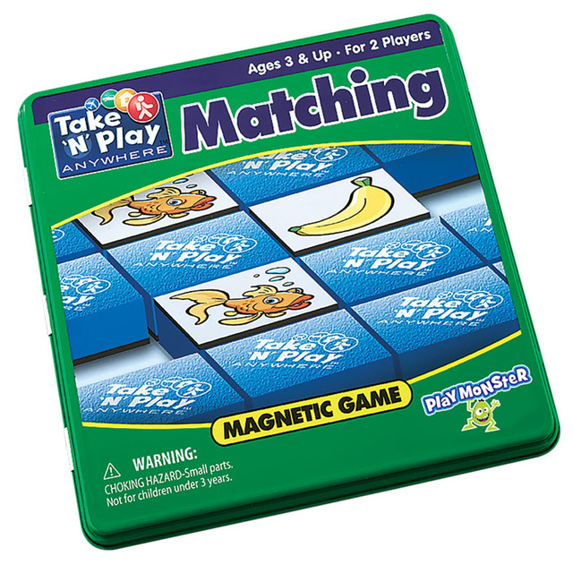 PLAYMONSTER LLC (PATCH) PlayMonster® Take 'N' Play Anywhere™ Matching Magnetic Game