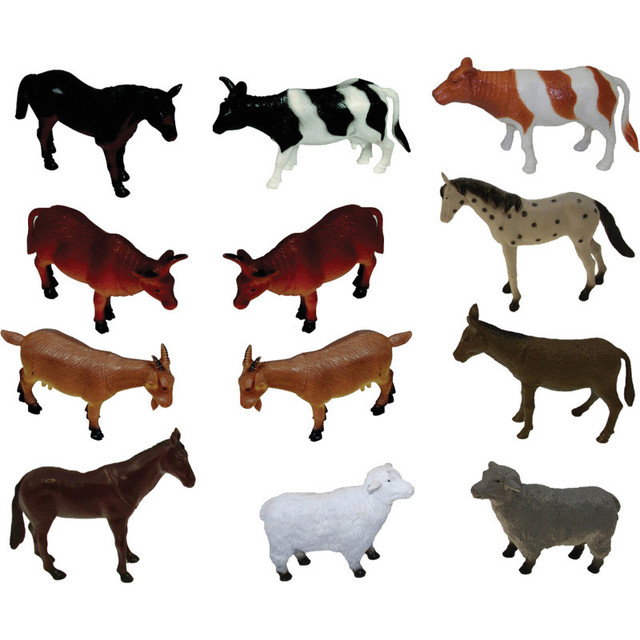 GET READY KIDS Get Ready Kids Farm Animals Playset, Set of 12