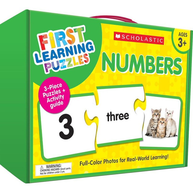 SCHOLASTIC TEACHING RESOURCES Scholastic First Learning Puzzles: Numbers