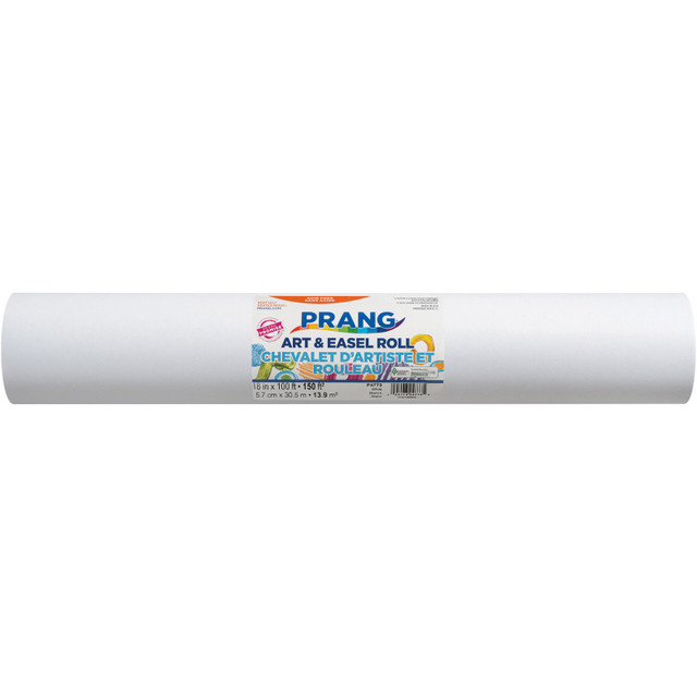 DIXON TICONDEROGA CO Prang® Art & Easel Roll, White, White, 18" x 100', 1 Roll