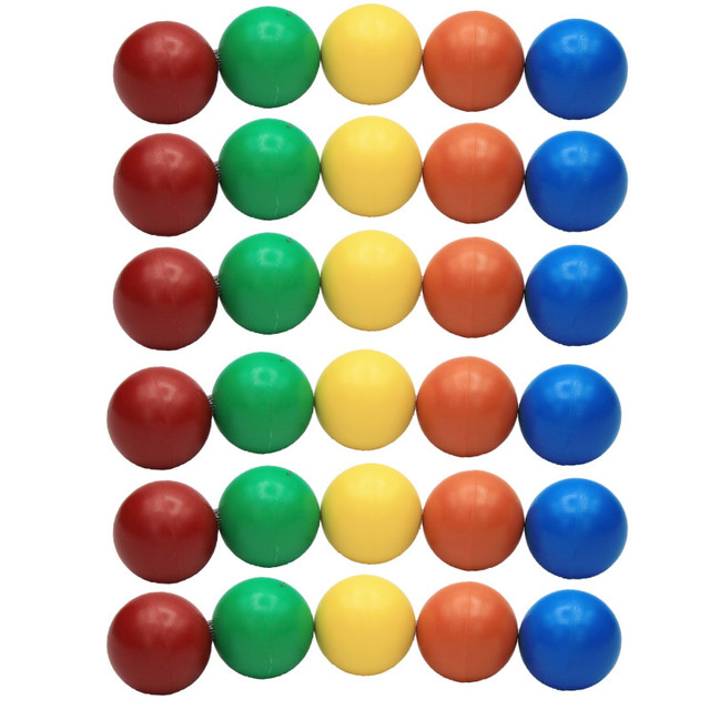 POPULAR PLAYTHINGS Popular Playthings Jumbo Magnetic Marbles, 5 Per Set, 6 Sets