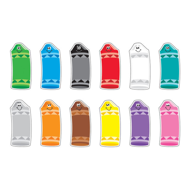 TREND ENTERPRISES INC. TREND Crayon Colors Classic Accents® Variety Pack, 72 ct