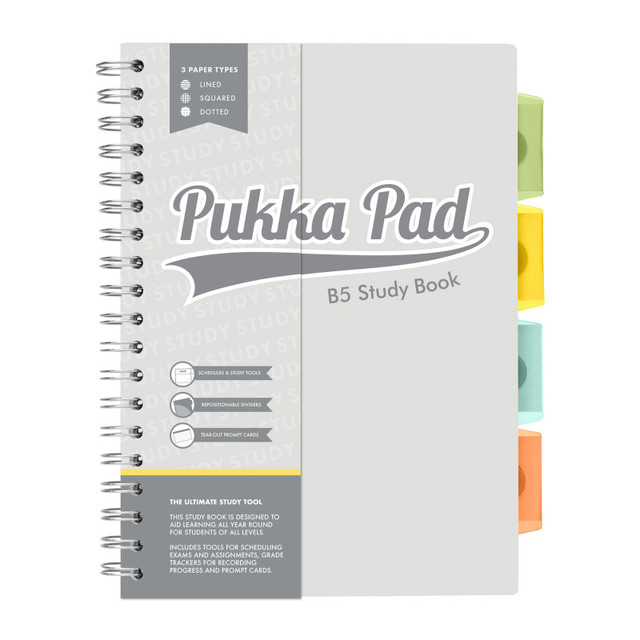 PUKKA PADS USA CORP Pukka Pads B5 Study Book