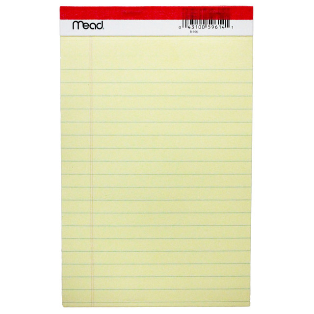 MEAD - ACCO BRANDS USA LLC Mead® Junior Legal Pad, 5" x 8", 50 Sheets