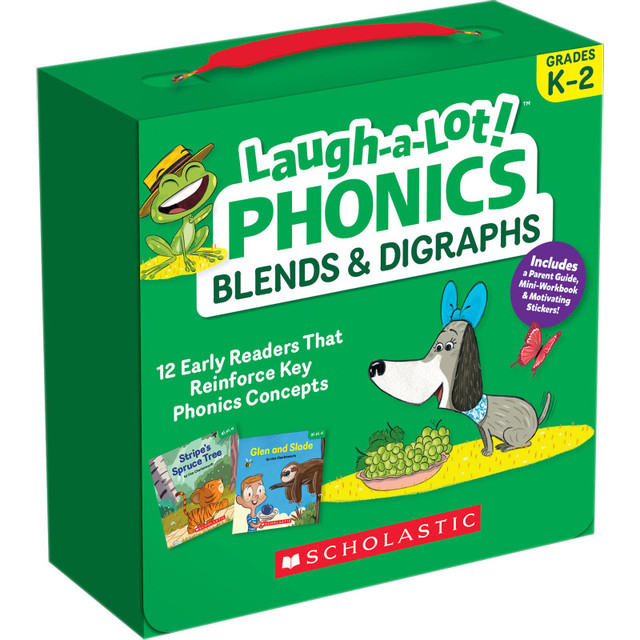 SCHOLASTIC TEACHING RESOURCES Scholastic Teaching Solutions Laugh-A-Lot Phonics: Blends & Digraphs (Parent Pack)