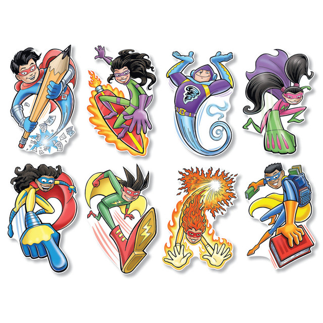 NORTH STAR TEACHER RESOURCE North Star Teacher Resources Superheroes Bulletin Board Set