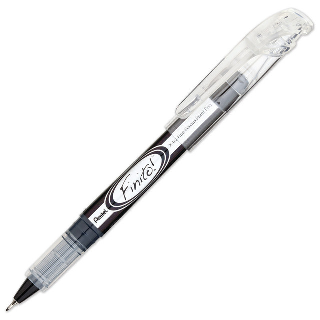 PENTEL OF AMERICA Pentel® FINITO!® Porous Point Pen, Extra Fine Point, Black