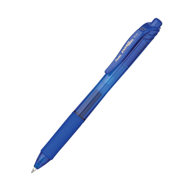 PENTEL OF AMERICA Pentel® EnerGel-X™ Retractable Liquid Gel Pen, Blue, 0.7mm