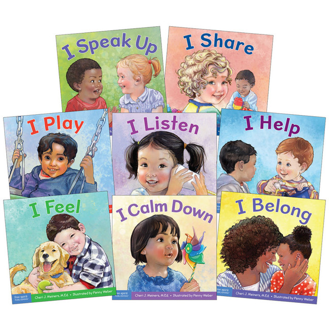 SHELL EDUCATION Free Spirit Publishing Learning About You & Me Board Books, Set of 8 Books
