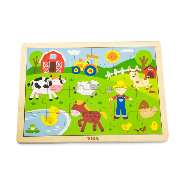 THE ORIGINAL TOY CO The Original Toy Company Farm Classic Jigsaw Puzzle