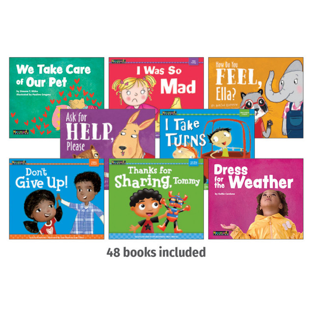 NEWMARK LEARNING Newmark Learning MySELF Complete Single-Copy Small Book, Set of 48 Titles, Grades PK-1