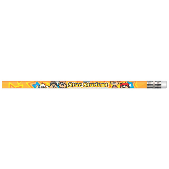 LAROSE INDUSTRIES- ROSE MOON Moon Products Star Student Pencils, Pack of 12