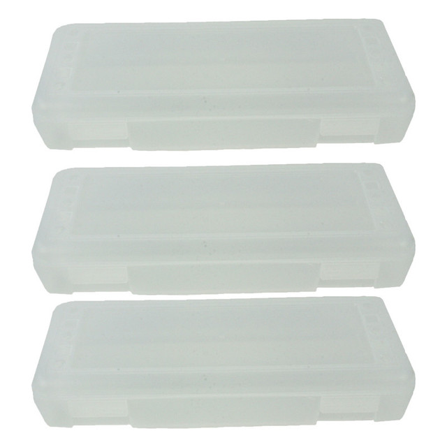 ROMANOFF PRODUCTS Romanoff Ruler Box, Clear, Pack of 3