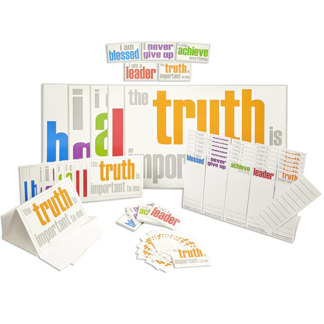 INSPIRED MINDS Inspired Minds Encouragement Ultra Booster Set, Posters, Magnets, Notes, Page Keepers, Note Cards, 150 Pieces