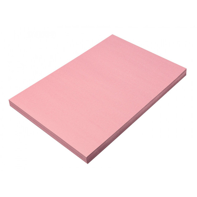 DIXON TICONDEROGA CO Prang® Construction Paper, Medium Weight, Pink, 12" x 18", 100 Sheets