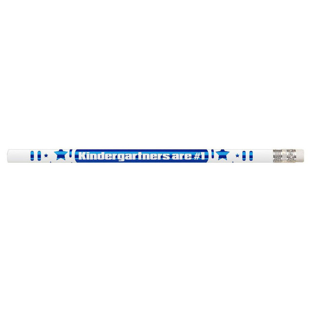 MUSGRAVE PENCIL CO INC Musgrave Pencil Company Kindergartners Are #1 Motivational Pencils, 12 Per Pack, 12 Packs