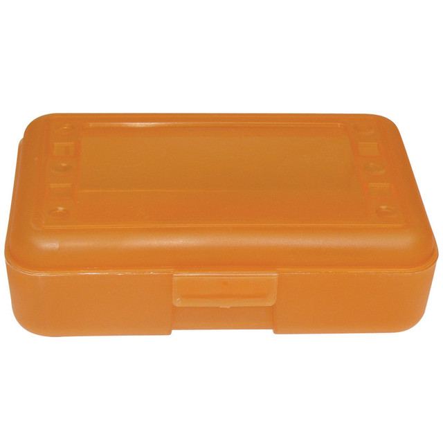 ROMANOFF PRODUCTS Romanoff Pencil Box, Tangerine