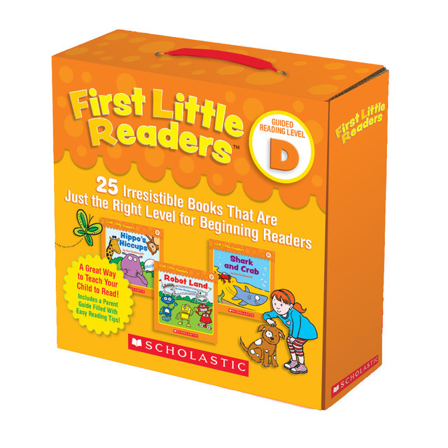 SCHOLASTIC TEACHING RESOURCES Scholastic Teaching Solutions First Little Readers Parent Pack: Guided Reading Level D, Set of 25 Books