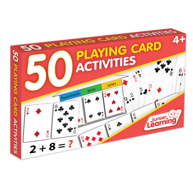 JUNIOR LEARNING Junior Learning® 50 Playing Cards Activities