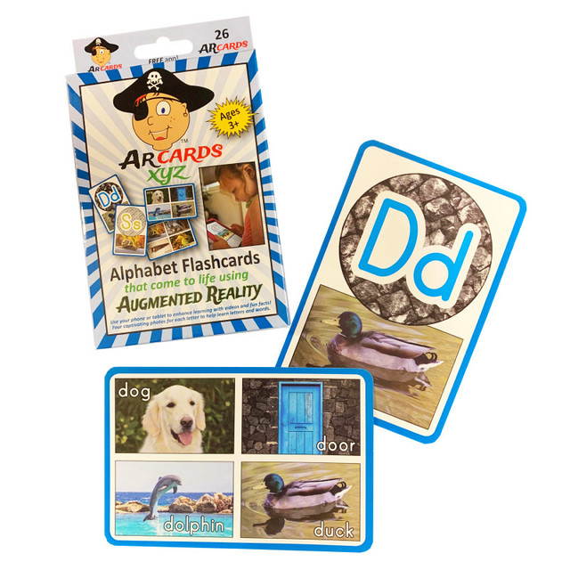 PBS PUBLISHING PBS Publishing AR Cards XYZ, Augmented Reality Alphabet Flashcards