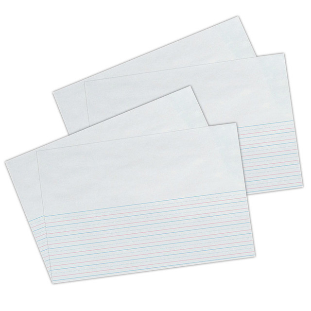 DIXON TICONDEROGA CO Zaner-Bloser® Picture Story Paper, Grade 1, 5/8" x 5/16" x 5/16" Ruled Long, 18" x 12", 250 Sheets Per Pack, 2 Packs