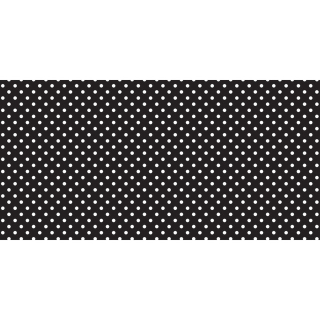 DIXON TICONDEROGA CO Fadeless® Bulletin Board Art Paper, Classic Dots-Black & White, 48" x 50', 1 Roll