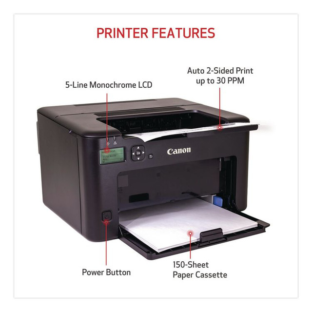 INNOVERA Canon® 5620C006 imageCLASS LBP122dw Wireless Laser Printer