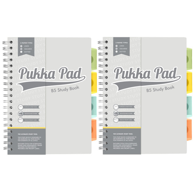 PUKKA PADS USA CORP Pukka Pads B5 Study Book, Pack of 2