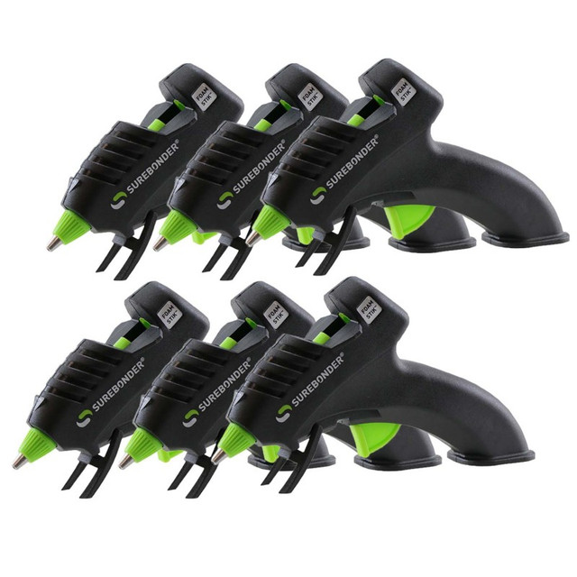 FPC CORPORATION Surebonder® Plus Series Low Temperature Mini Hot Glue Gun, Pack of 6