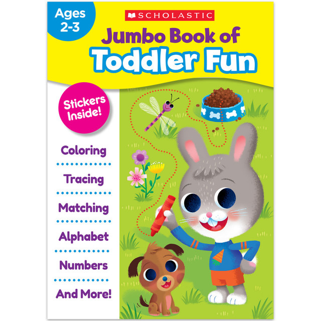 SCHOLASTIC TEACHING RESOURCES Scholastic Teaching Solutions Jumbo Book of Toddler Fun