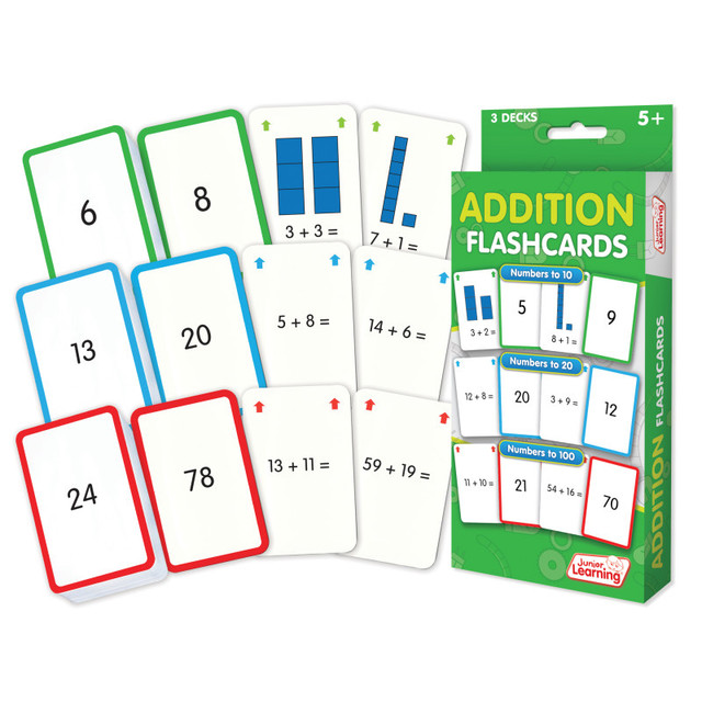 JUNIOR LEARNING Junior Learning® Addition Flashcards