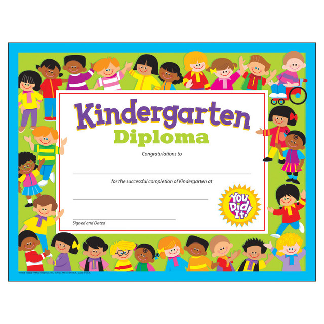 TREND ENTERPRISES INC. TREND Kindergarten Diploma , 30 ct