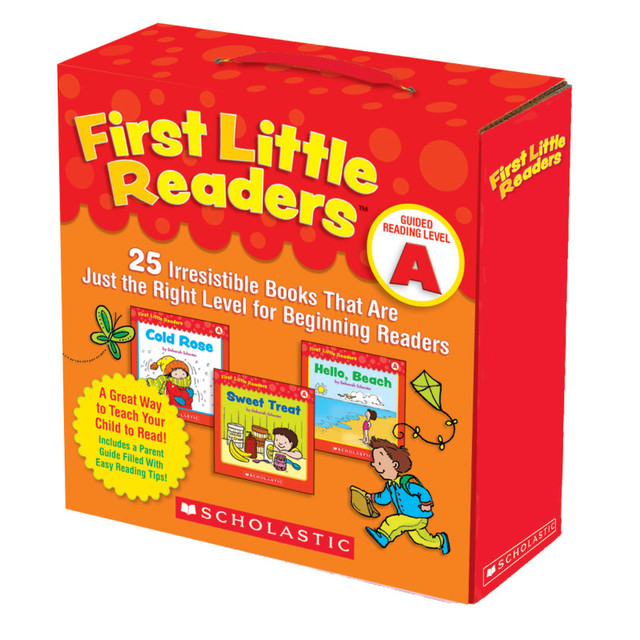 SCHOLASTIC TEACHING RESOURCES Scholastic Teaching Solutions First Little Readers™ Book Parent Pack, Guided Reading Level A, Set of 25 Books