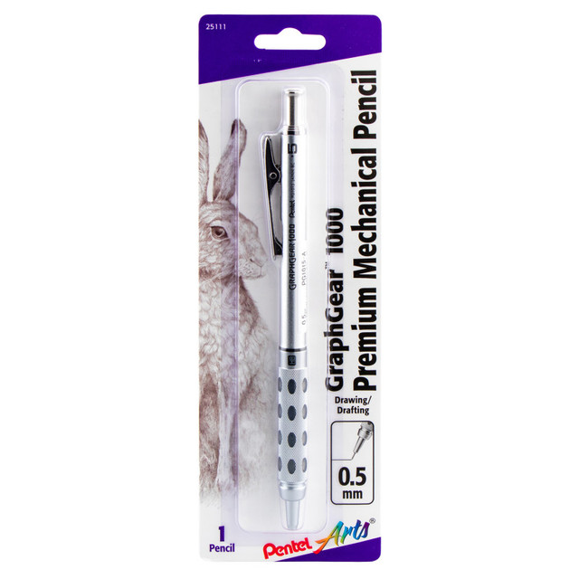 PENTEL OF AMERICA Pentel Arts GraphGear 1000 Expert Mechanical Drafting Pencil (0.5mm)