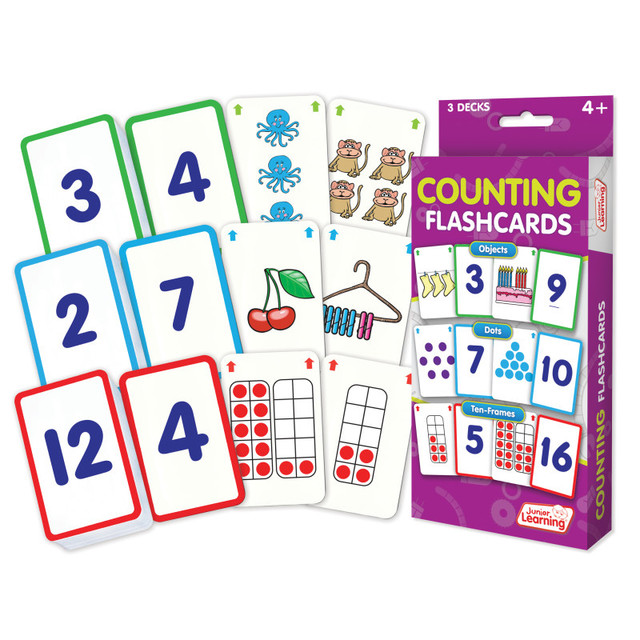 JUNIOR LEARNING Junior Learning® Counting Flash Cards